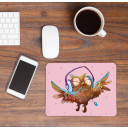 Mousepad mouse pad owl music with headphones and dots Mousepad mouse pad owl music with headphones and dots mp21_H.jpg